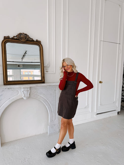 Easy Street Jumper // Chocolate